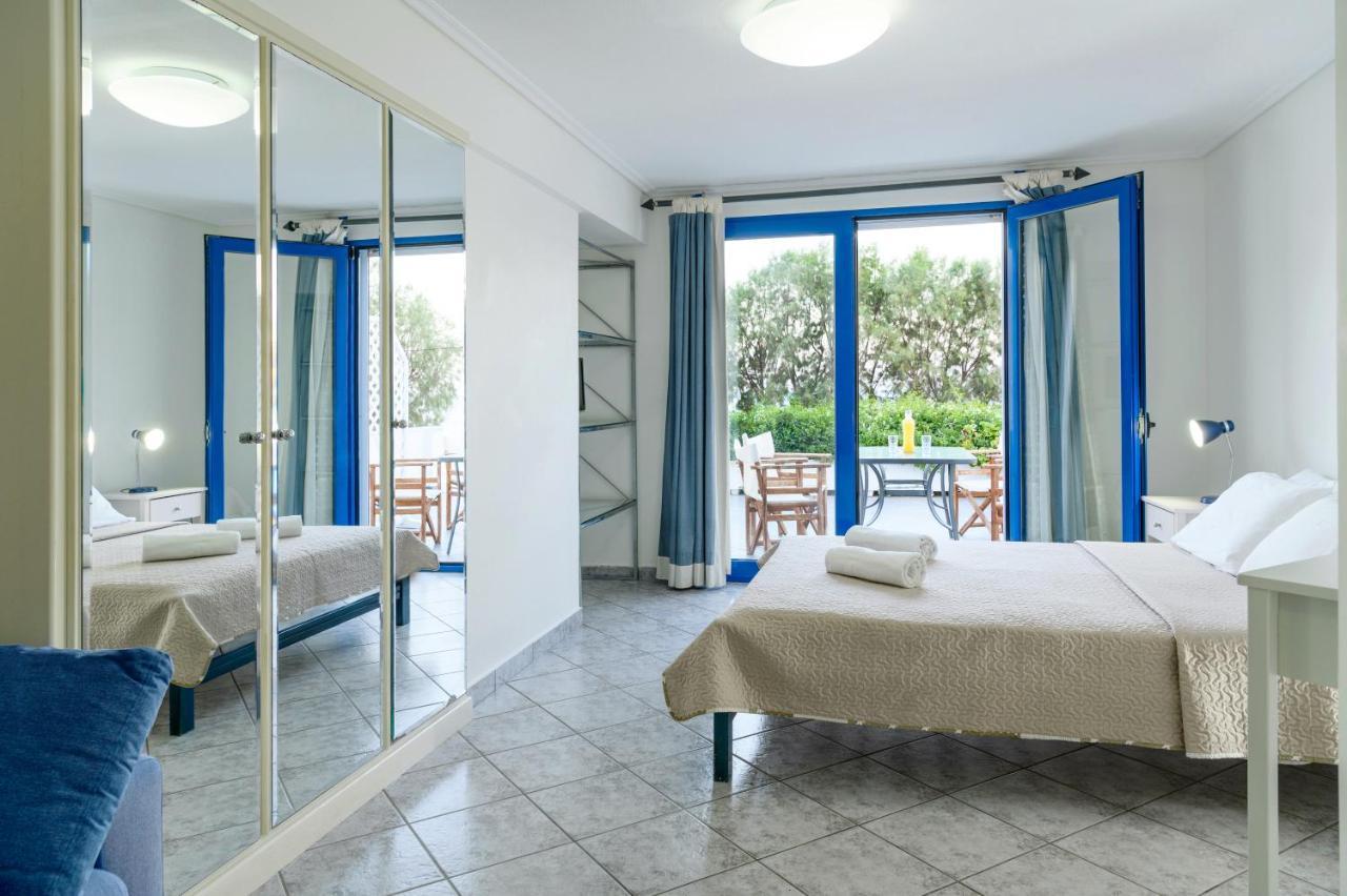Aliki Studios Paralia Agias Foteinis Екстер'єр фото