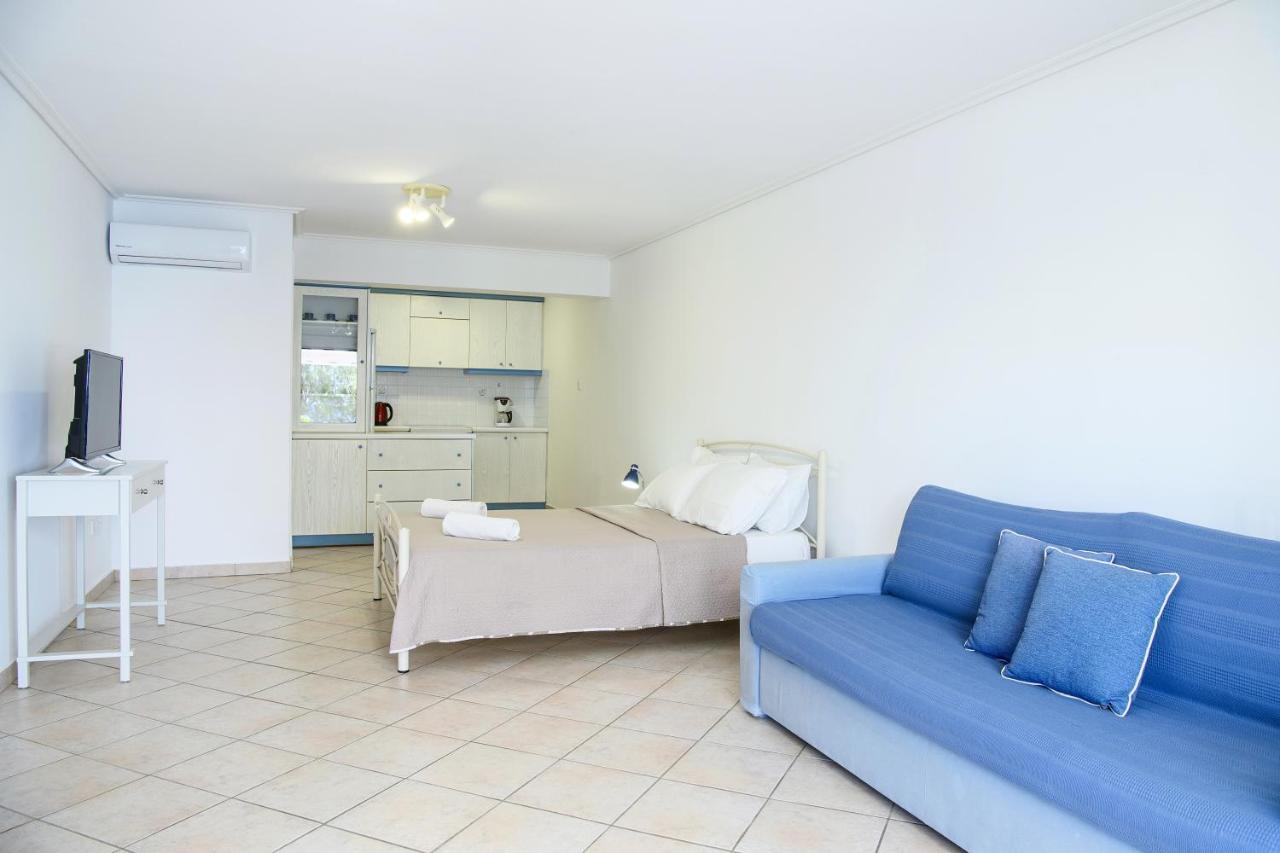 Aliki Studios Paralia Agias Foteinis Екстер'єр фото