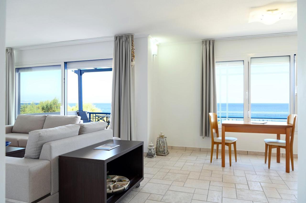 Aliki Studios Paralia Agias Foteinis Екстер'єр фото