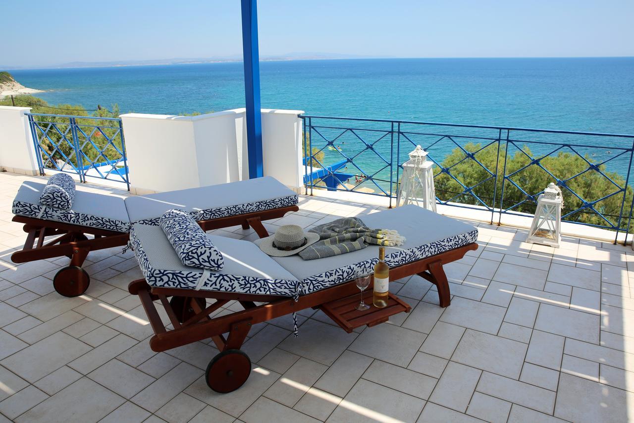 Aliki Studios Paralia Agias Foteinis Екстер'єр фото